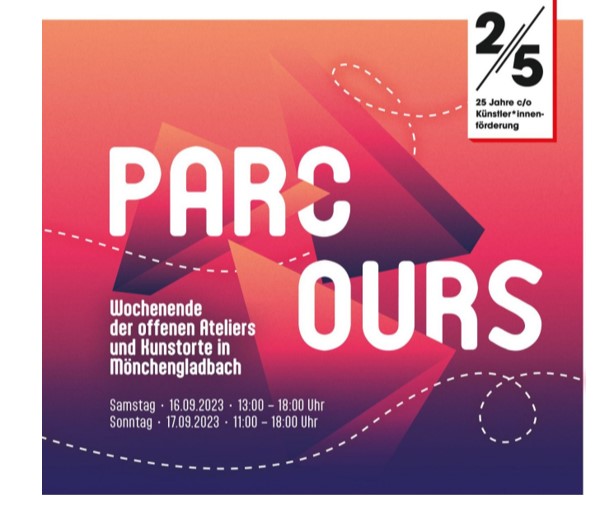 parc/ours – Wochenende der offenen Ateliers und Kunstorte in Mönchengladbach